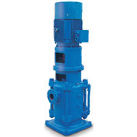 DL系列泵是立式、單吸、多級、分段式離心泵，供輸送清水及物理化學性質類似于水的85℃以下的液體之用。DLR型熱水泵輸送介質溫度為150℃以下