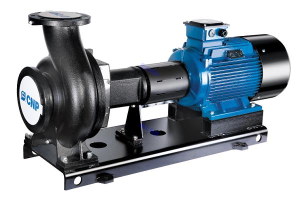 非自吸單級臥式端吸離心泵，軸向入口和徑向出口，采用后拉式結構，維修無須拆除泵體及管路。